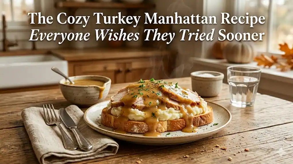 The Cozy Turkey Manhattan Recipe Everyone Wishes They Tried Sooner