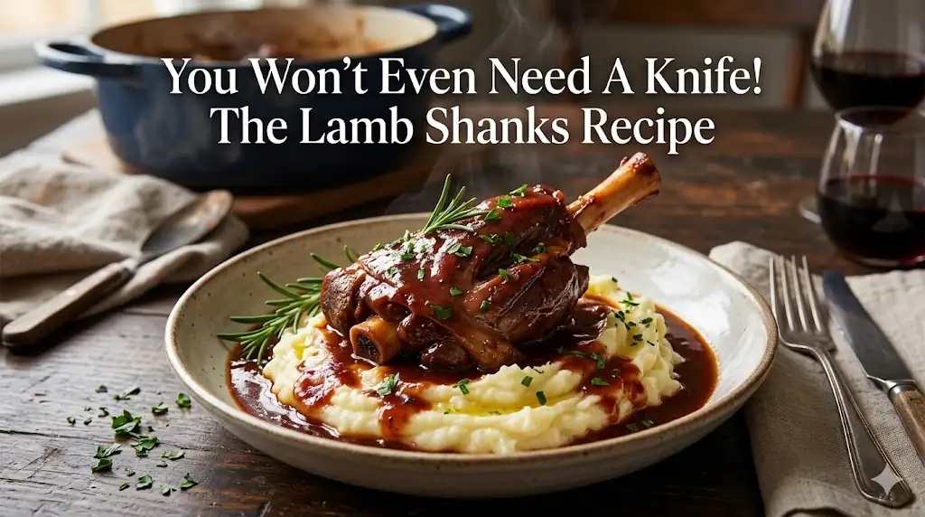 The lamb shanks recipe